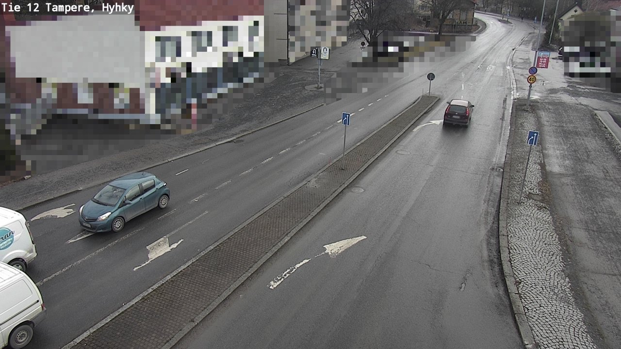 Weather Camera Image Väg 12 Tammerfors, Hyhky, Tampere, Pirkanmaa