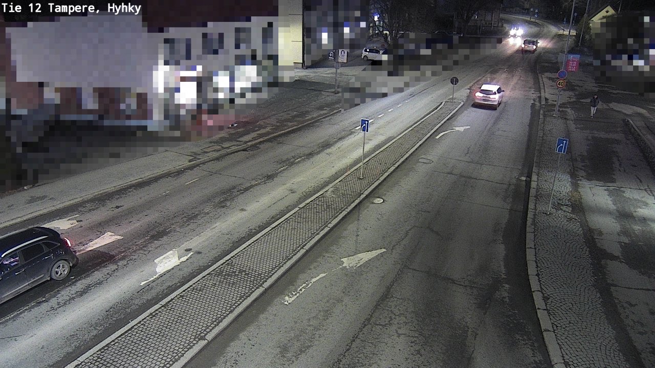 Weather Camera Image Road 12 Tampere, Hyhky, Tampere, Pirkanmaa