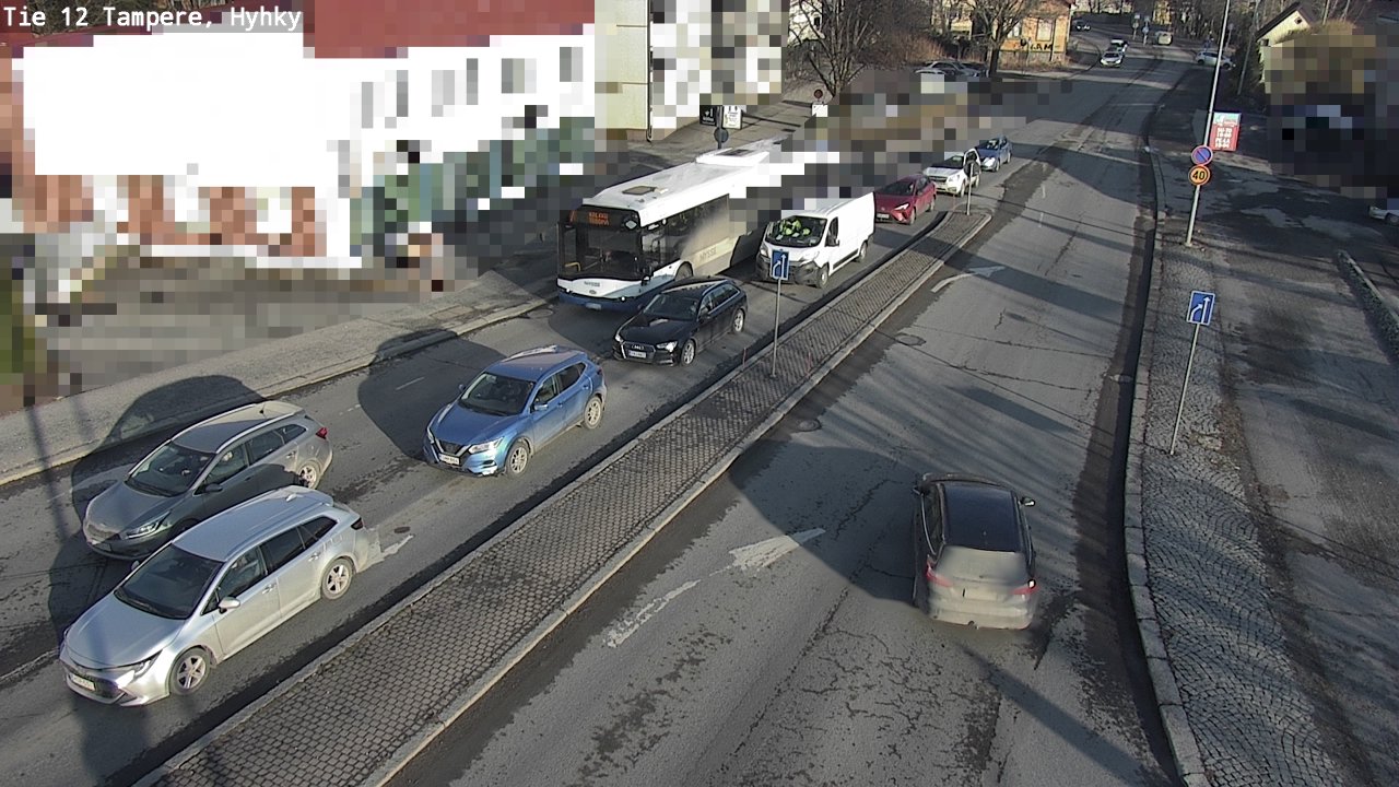 Weather Camera Image Road 12 Tampere, Hyhky, Tampere, Pirkanmaa