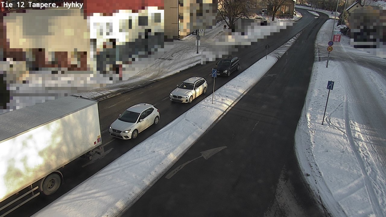 Kelikamerat Kuva Tie 12 Tampere, Hyhky, Tampere, Pirkanmaa