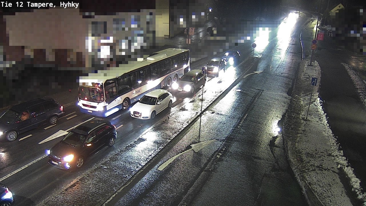 Weather Camera Image Väg 12 Tammerfors, Hyhky, Tampere, Pirkanmaa