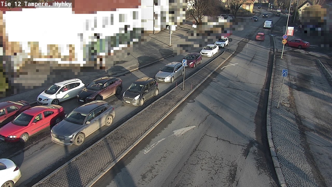 Weather Camera Image Road 12 Tampere, Hyhky, Tampere, Pirkanmaa