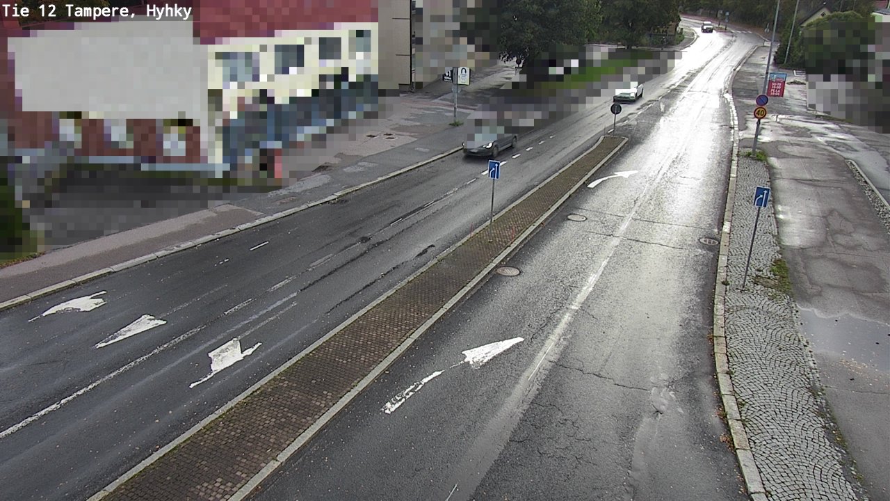 Weather Camera Image Road 12 Tampere, Hyhky, Tampere, Pirkanmaa