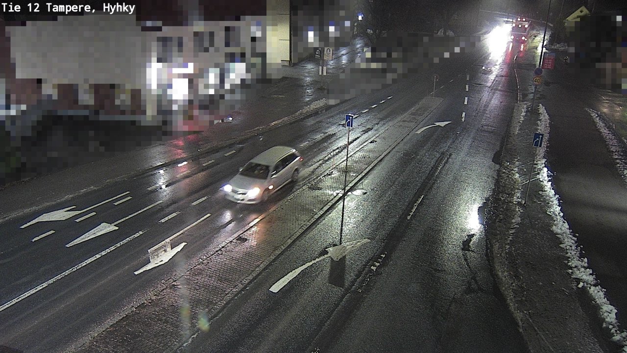Weather Camera Image Väg 12 Tammerfors, Hyhky, Tampere, Pirkanmaa