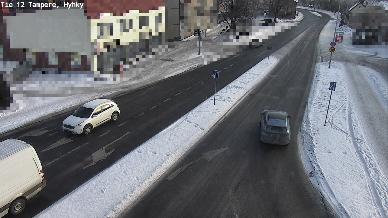 Weather Camera Image Road 12 Tampere, Hyhky, Tampere, Pirkanmaa