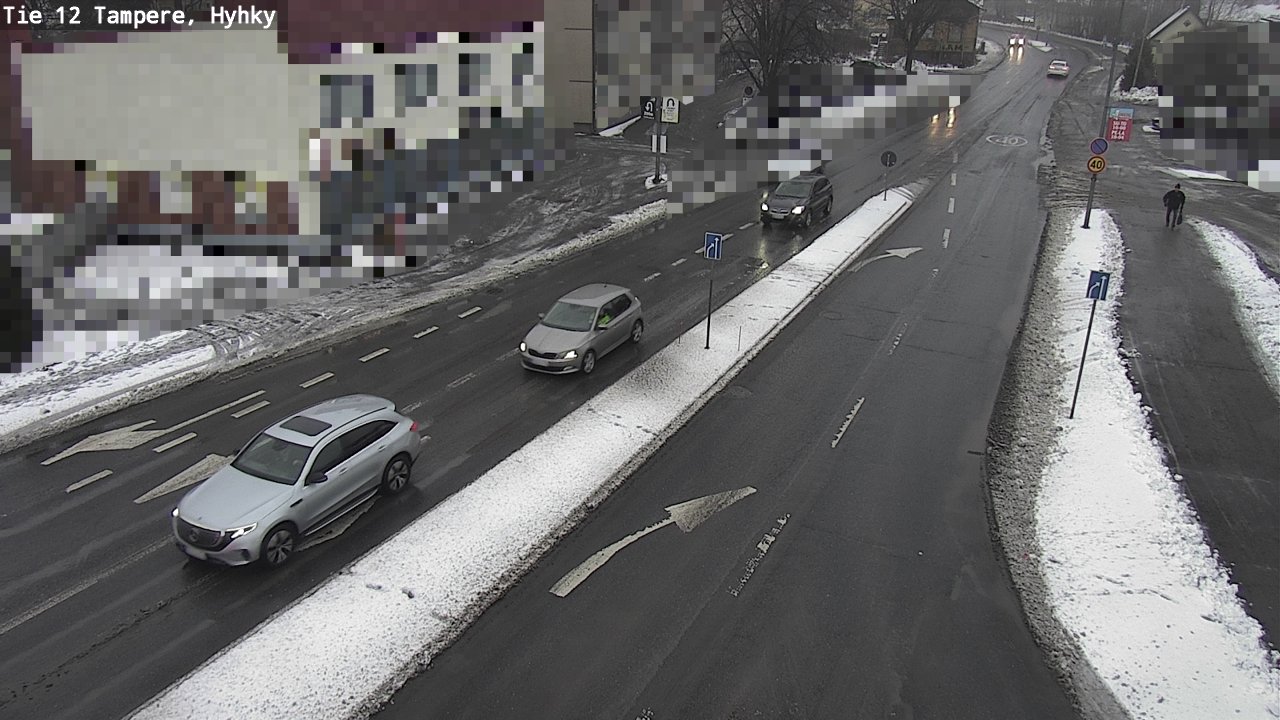 Weather Camera Image Väg 12 Tammerfors, Hyhky, Tampere, Pirkanmaa