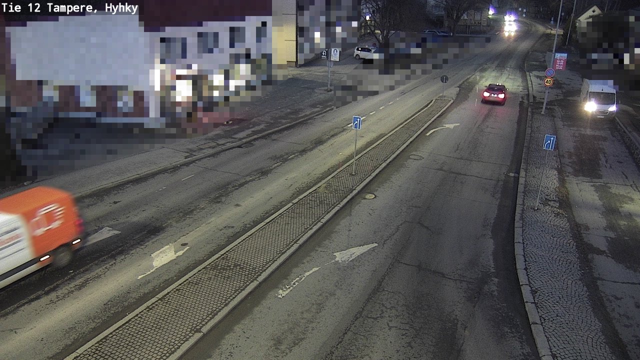 Weather Camera Image Road 12 Tampere, Hyhky, Tampere, Pirkanmaa