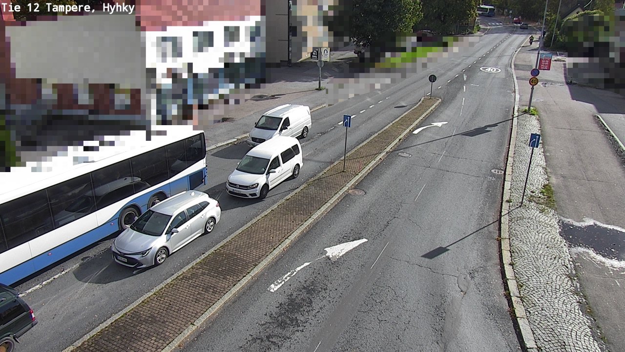 Weather Camera Image Road 12 Tampere, Hyhky, Tampere, Pirkanmaa