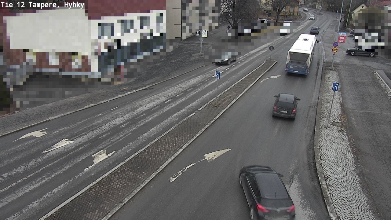 Weather Camera Image Väg 12 Tammerfors, Hyhky, Tampere, Pirkanmaa