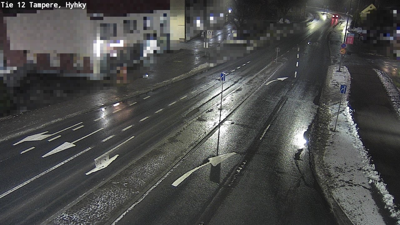 Weather Camera Image Väg 12 Tammerfors, Hyhky, Tampere, Pirkanmaa