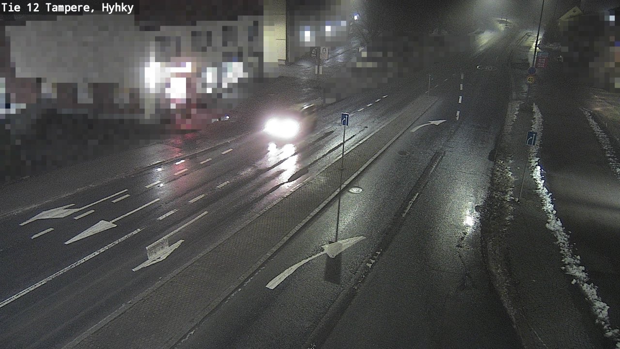 Weather Camera Image Road 12 Tampere, Hyhky, Tampere, Pirkanmaa