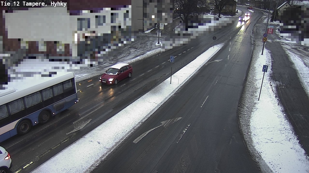 Weather Camera Image Väg 12 Tammerfors, Hyhky, Tampere, Pirkanmaa