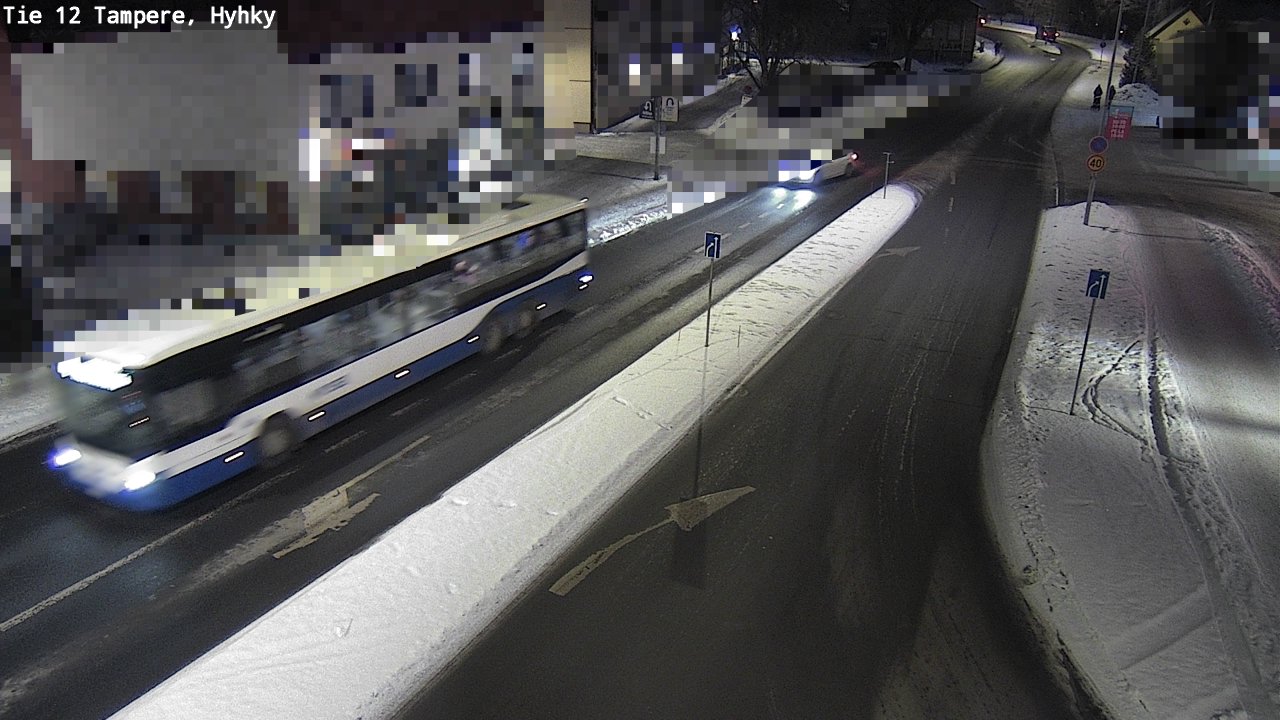 Weather Camera Image Road 12 Tampere, Hyhky, Tampere, Pirkanmaa