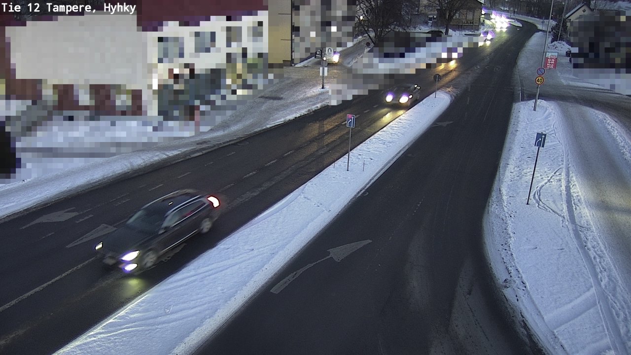 Weather Camera Image Road 12 Tampere, Hyhky, Tampere, Pirkanmaa
