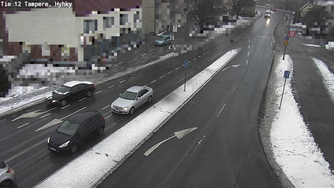 Weather Camera Image Väg 12 Tammerfors, Hyhky, Tampere, Pirkanmaa