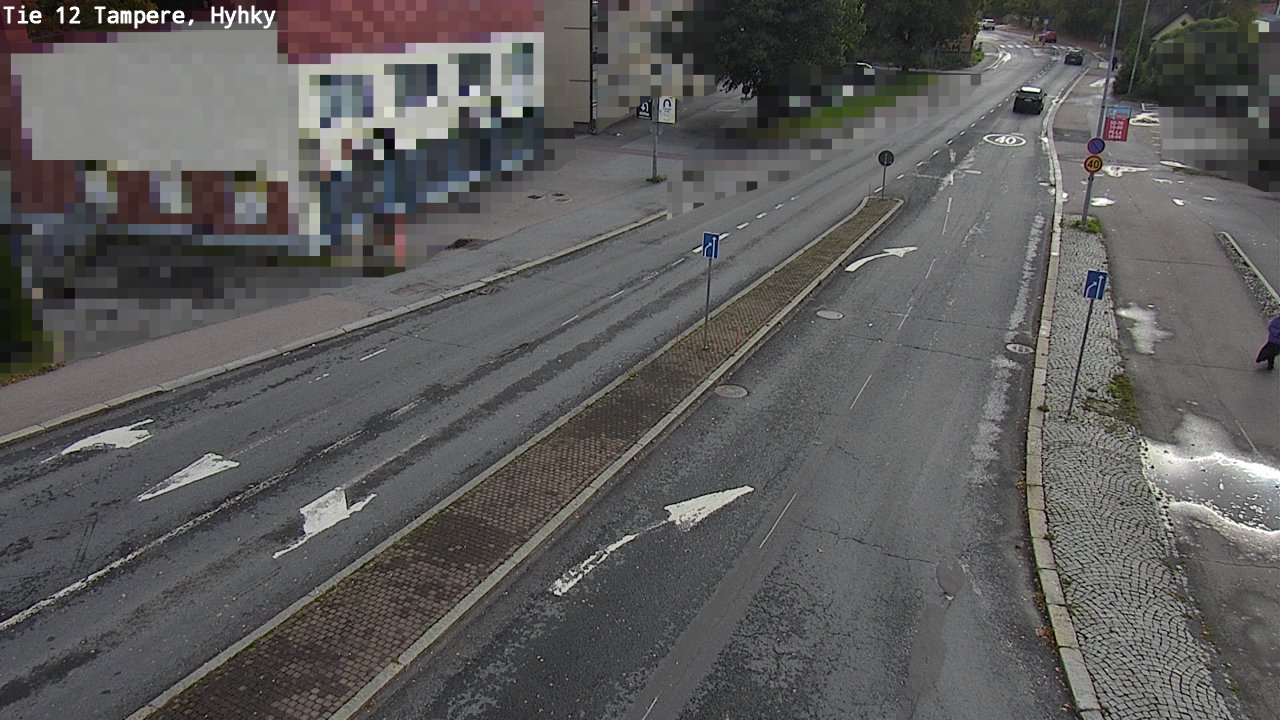 Weather Camera Image Road 12 Tampere, Hyhky, Tampere, Pirkanmaa