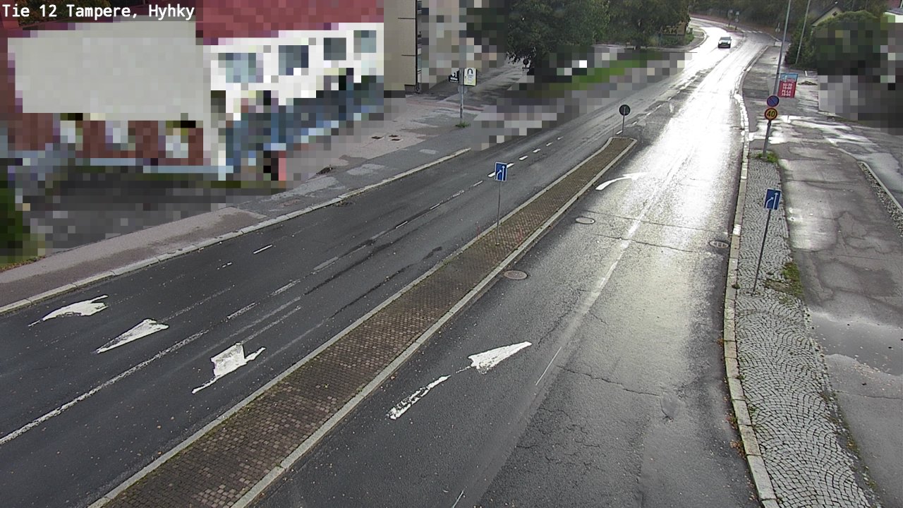 Weather Camera Image Road 12 Tampere, Hyhky, Tampere, Pirkanmaa