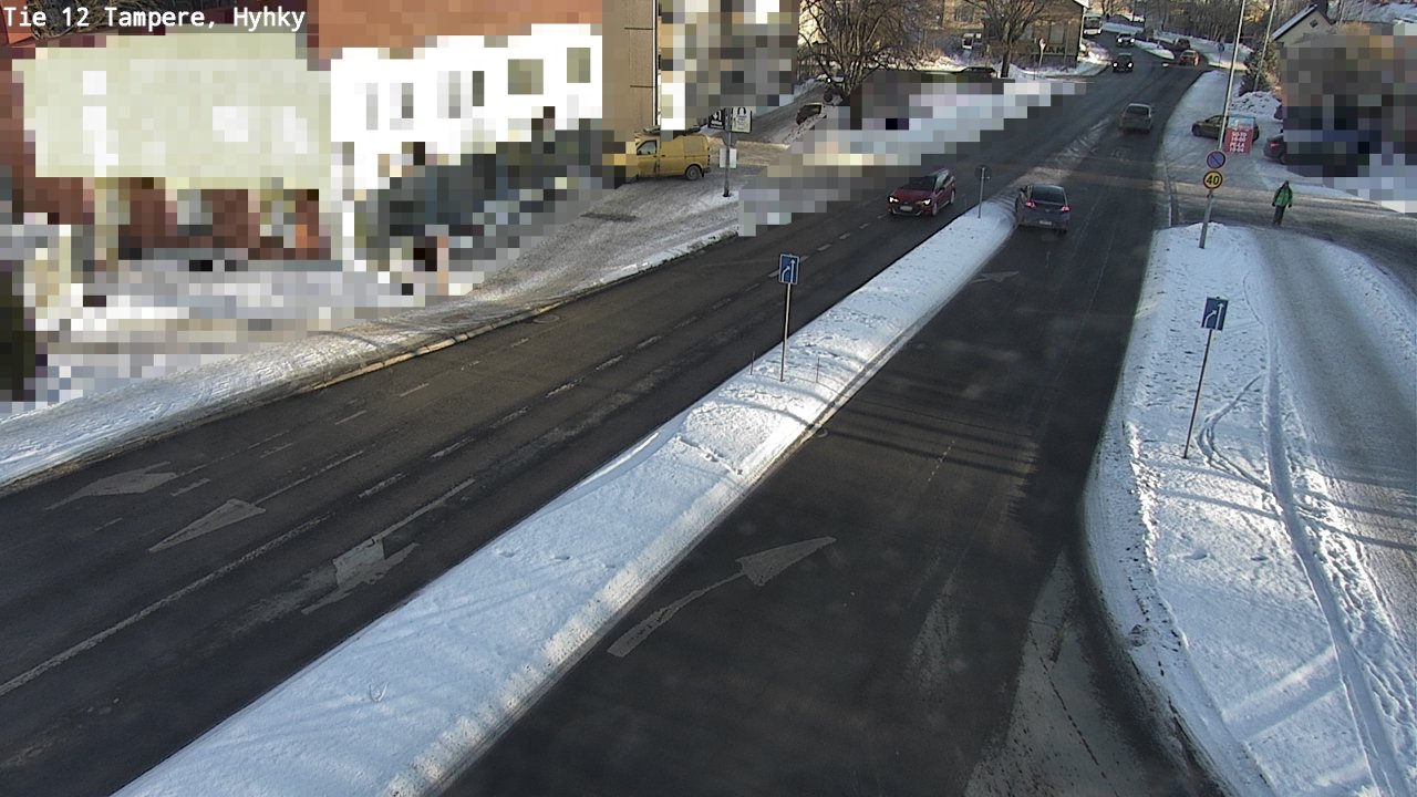 Weather Camera Image Road 12 Tampere, Hyhky, Tampere, Pirkanmaa