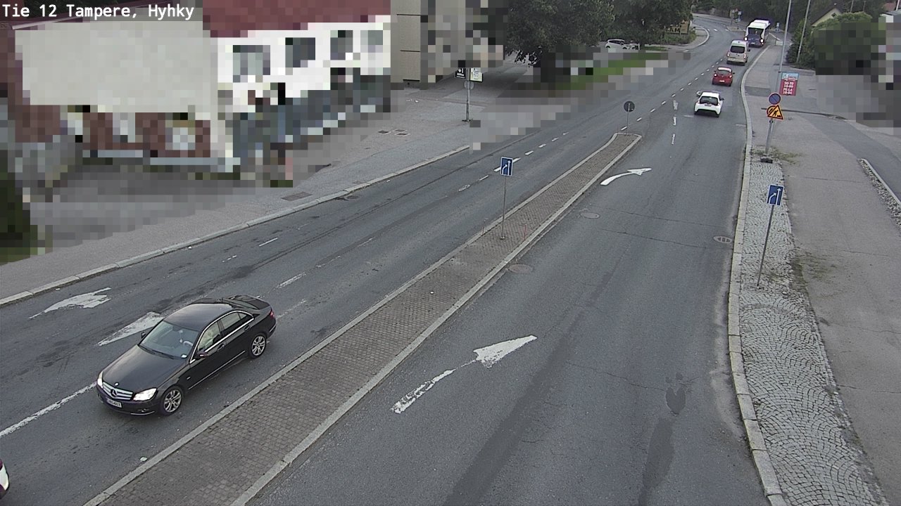 Weather Camera Image Road 12 Tampere, Hyhky, Tampere, Pirkanmaa