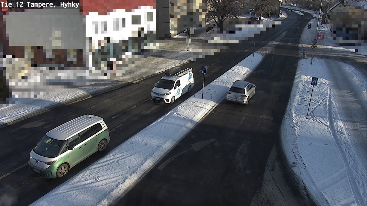 Weather Camera Image Road 12 Tampere, Hyhky, Tampere, Pirkanmaa
