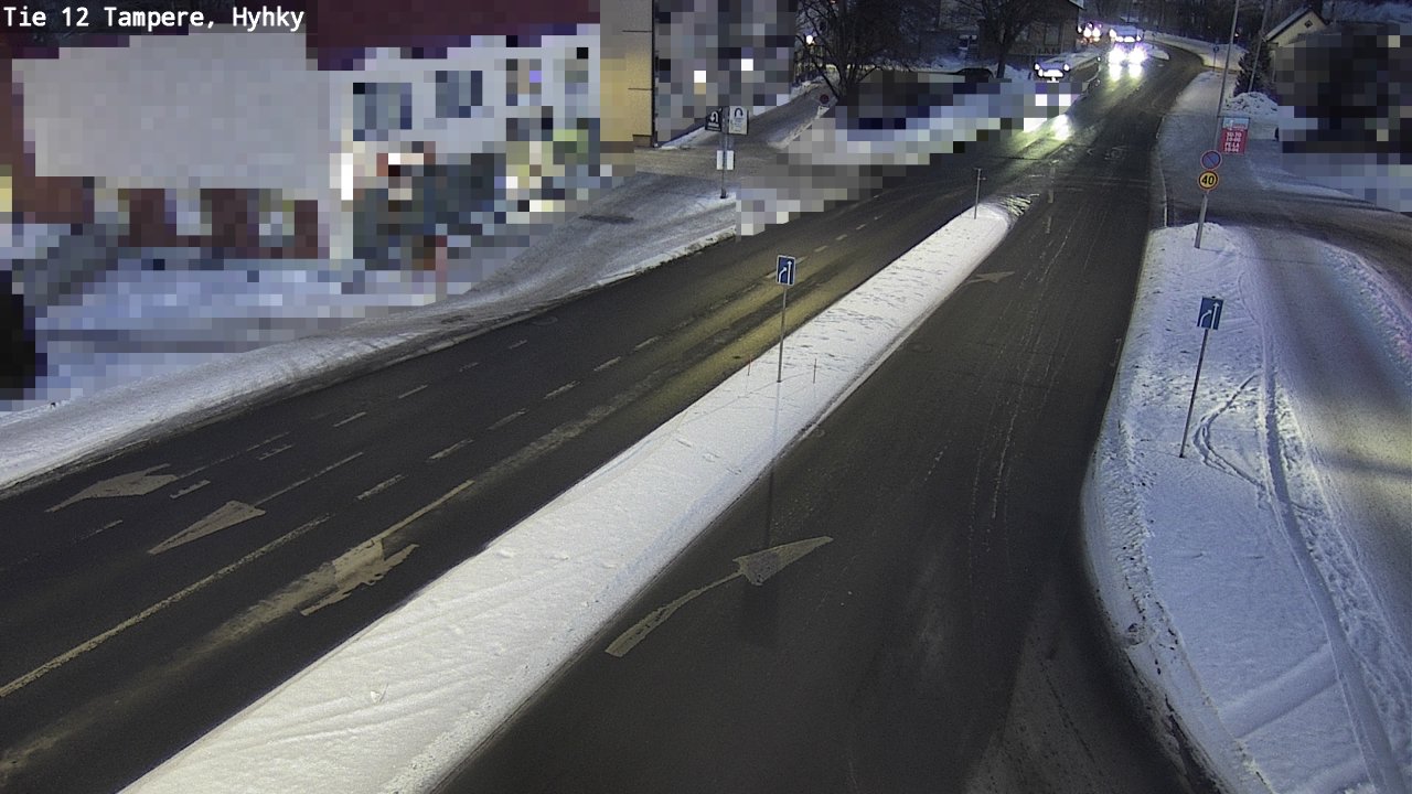 Weather Camera Image Road 12 Tampere, Hyhky, Tampere, Pirkanmaa