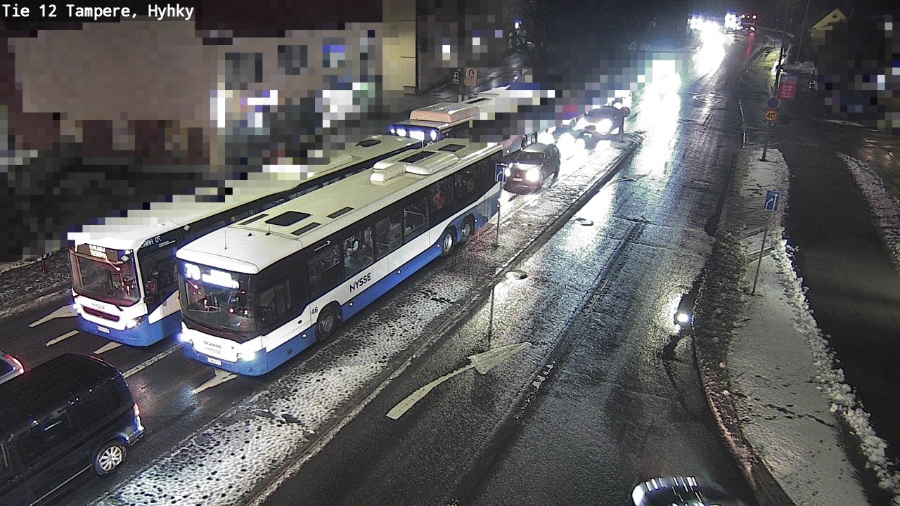 Weather Camera Image Väg 12 Tammerfors, Hyhky, Tampere, Pirkanmaa