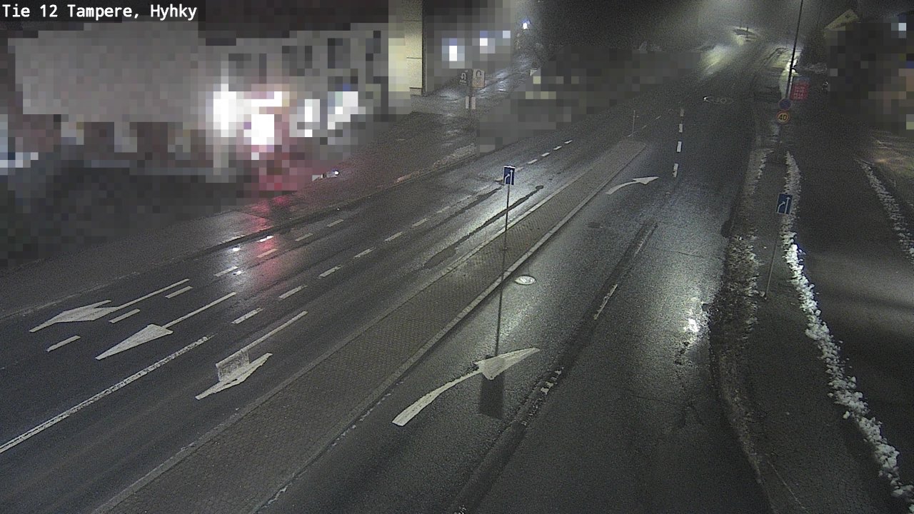 Weather Camera Image Road 12 Tampere, Hyhky, Tampere, Pirkanmaa