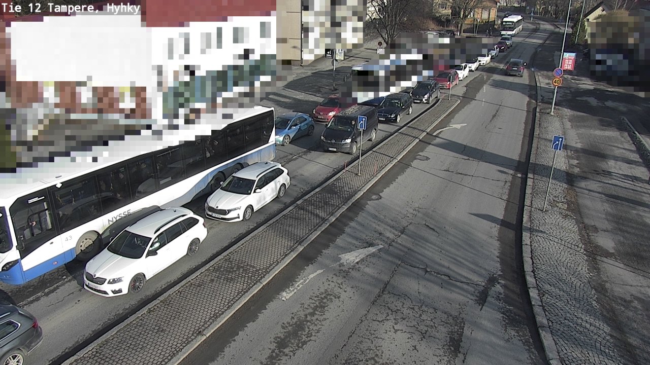 Weather Camera Image Road 12 Tampere, Hyhky, Tampere, Pirkanmaa