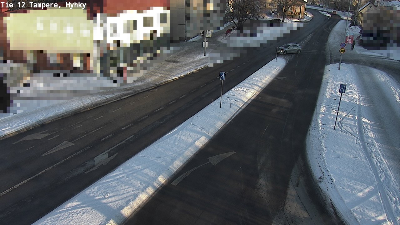 Weather Camera Image Road 12 Tampere, Hyhky, Tampere, Pirkanmaa