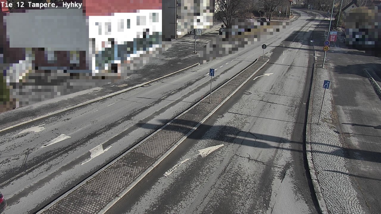 Weather Camera Image Road 12 Tampere, Hyhky, Tampere, Pirkanmaa