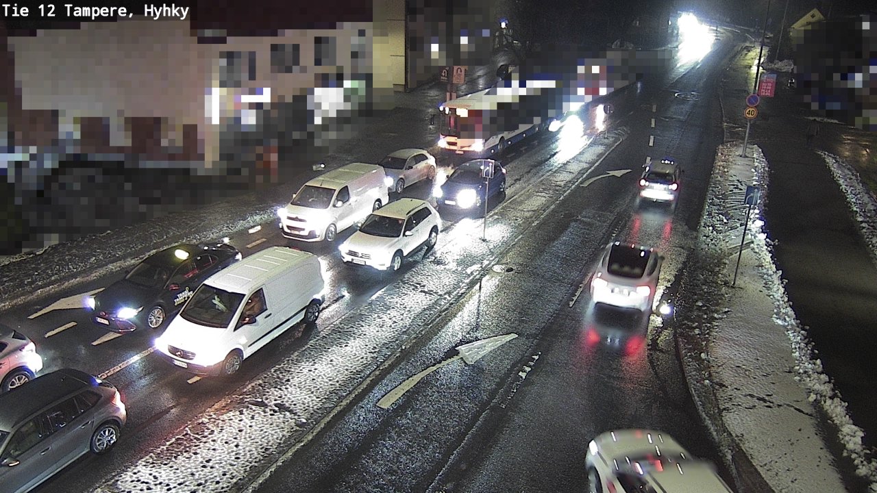 Weather Camera Image Väg 12 Tammerfors, Hyhky, Tampere, Pirkanmaa