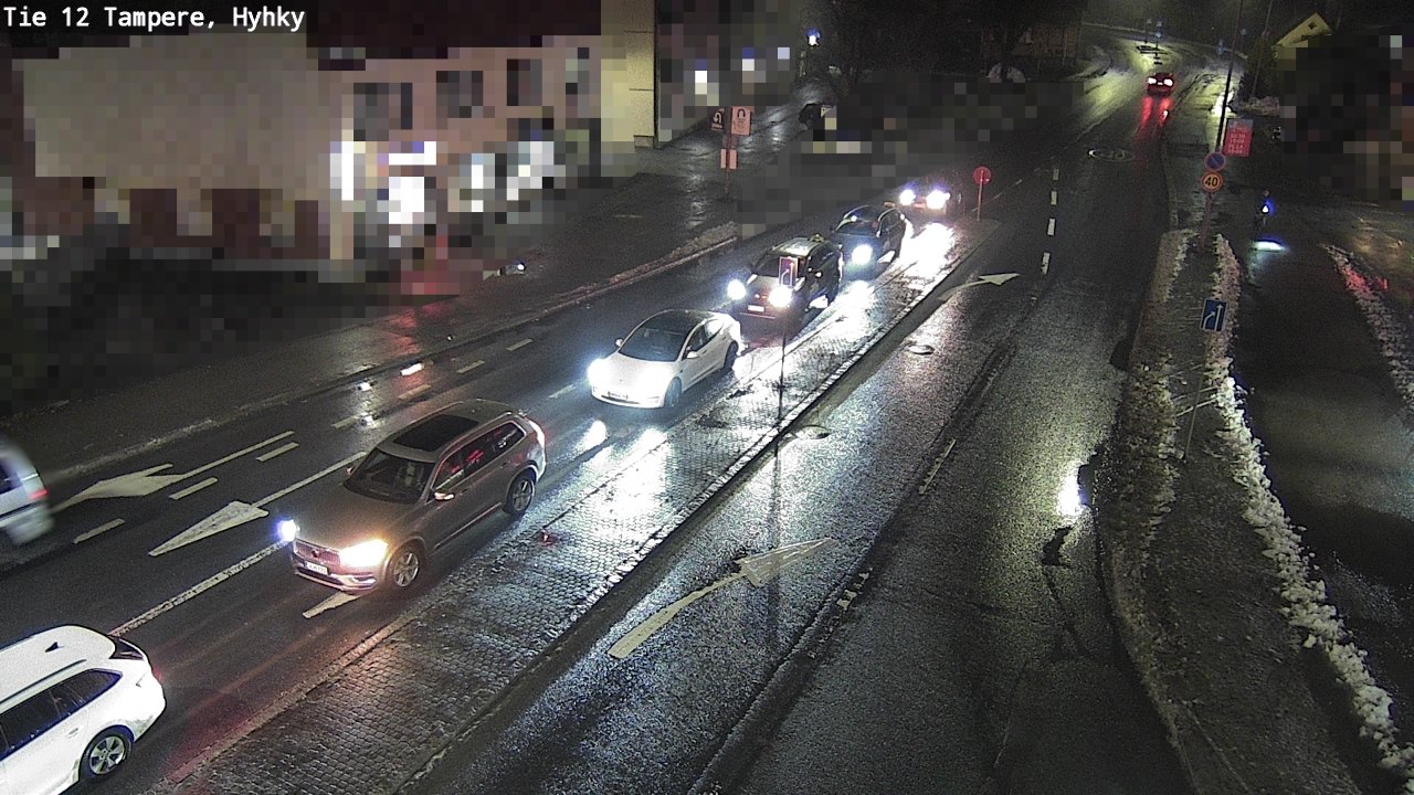 Weather Camera Image Väg 12 Tammerfors, Hyhky, Tampere, Pirkanmaa
