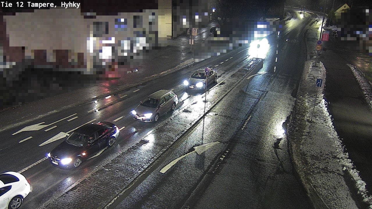 Weather Camera Image Väg 12 Tammerfors, Hyhky, Tampere, Pirkanmaa