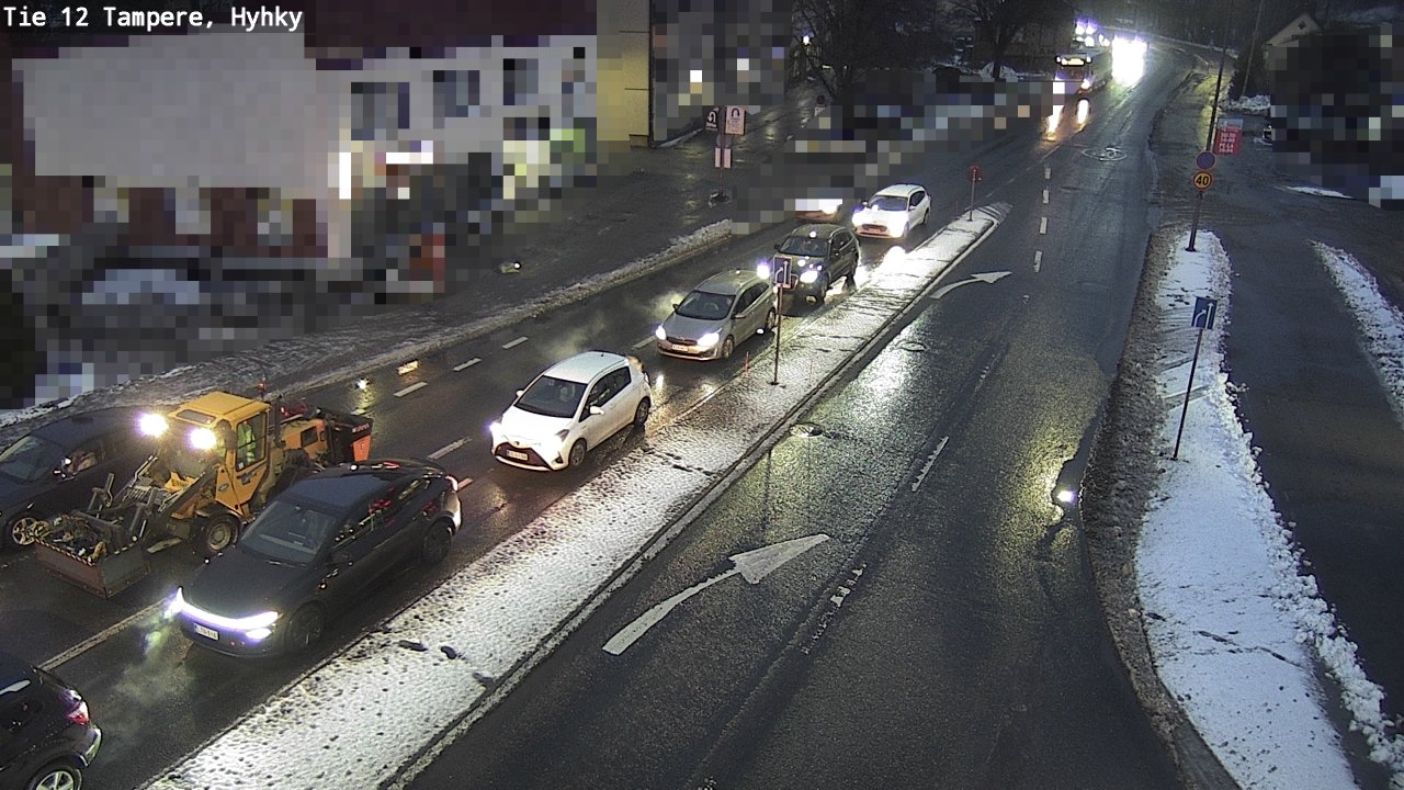 Weather Camera Image Väg 12 Tammerfors, Hyhky, Tampere, Pirkanmaa