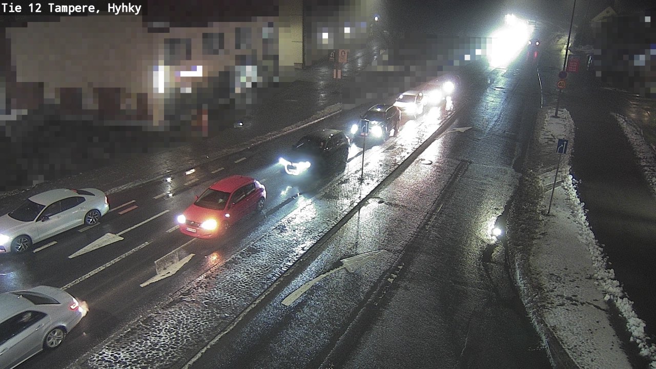 Weather Camera Image Väg 12 Tammerfors, Hyhky, Tampere, Pirkanmaa