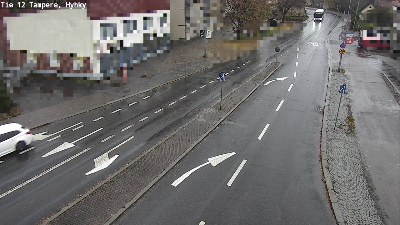 Weather Camera Image Väg 12 Tammerfors, Hyhky, Tampere, Pirkanmaa