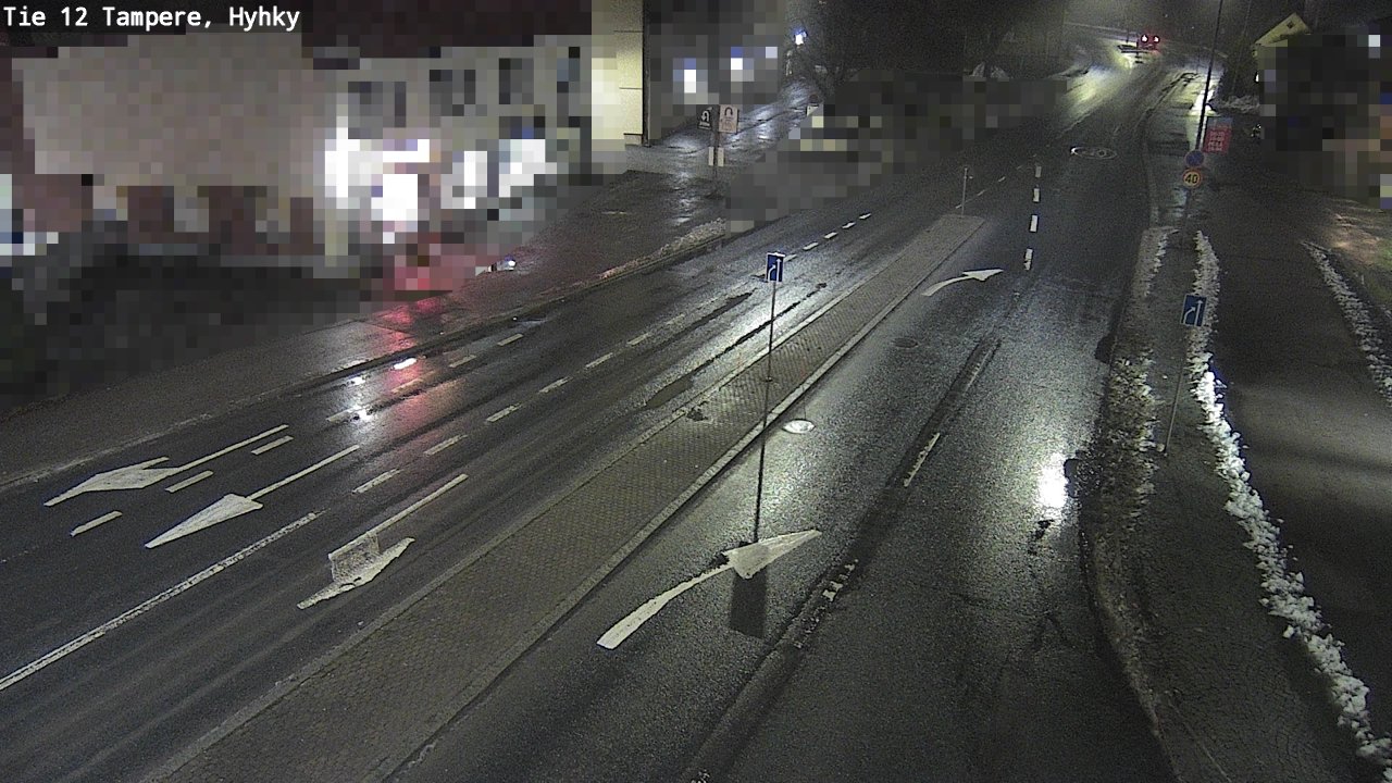 Weather Camera Image Väg 12 Tammerfors, Hyhky, Tampere, Pirkanmaa