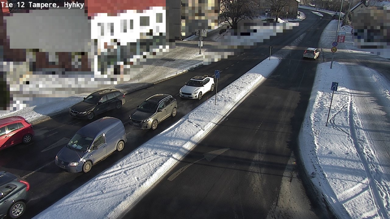 Weather Camera Image Road 12 Tampere, Hyhky, Tampere, Pirkanmaa