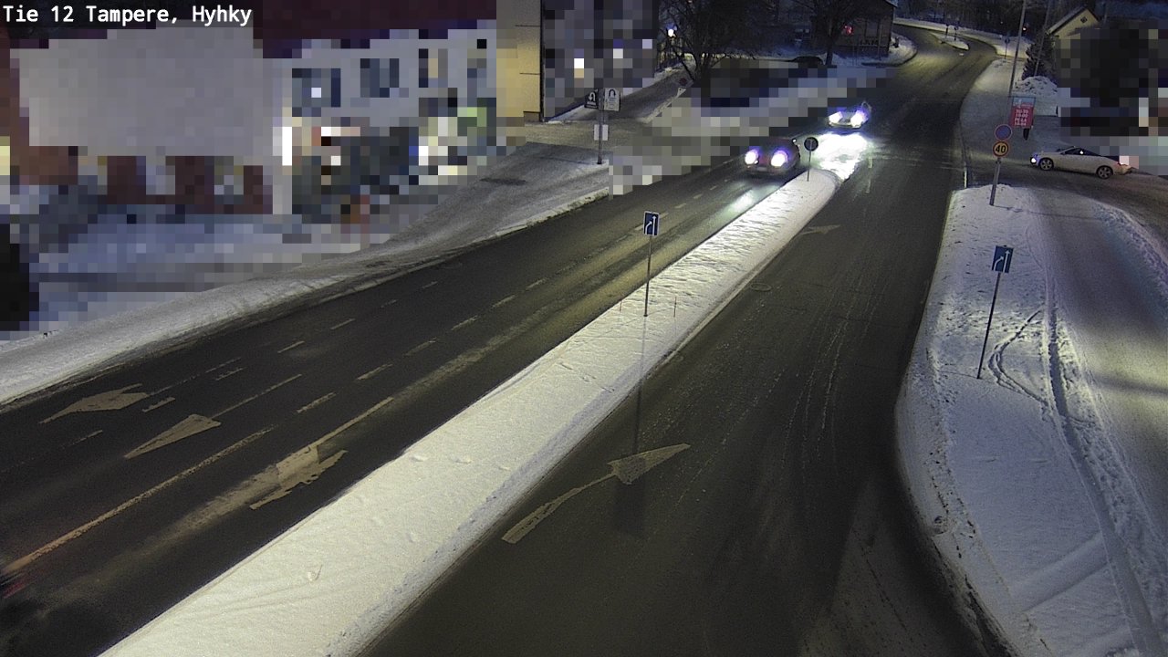 Weather Camera Image Road 12 Tampere, Hyhky, Tampere, Pirkanmaa