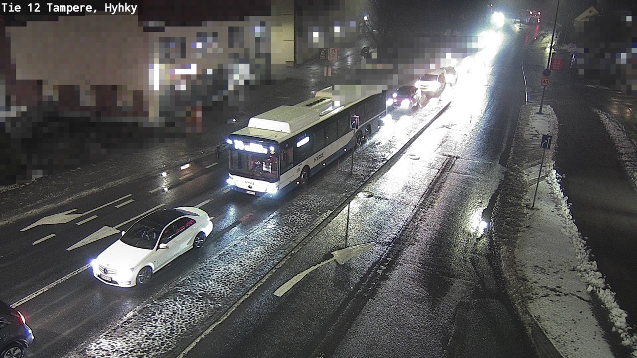 Weather Camera Image Väg 12 Tammerfors, Hyhky, Tampere, Pirkanmaa