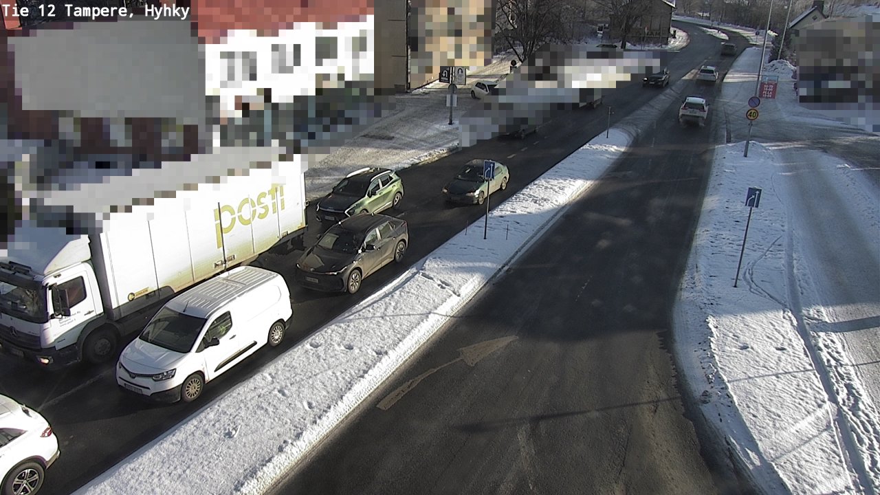 Weather Camera Image Road 12 Tampere, Hyhky, Tampere, Pirkanmaa
