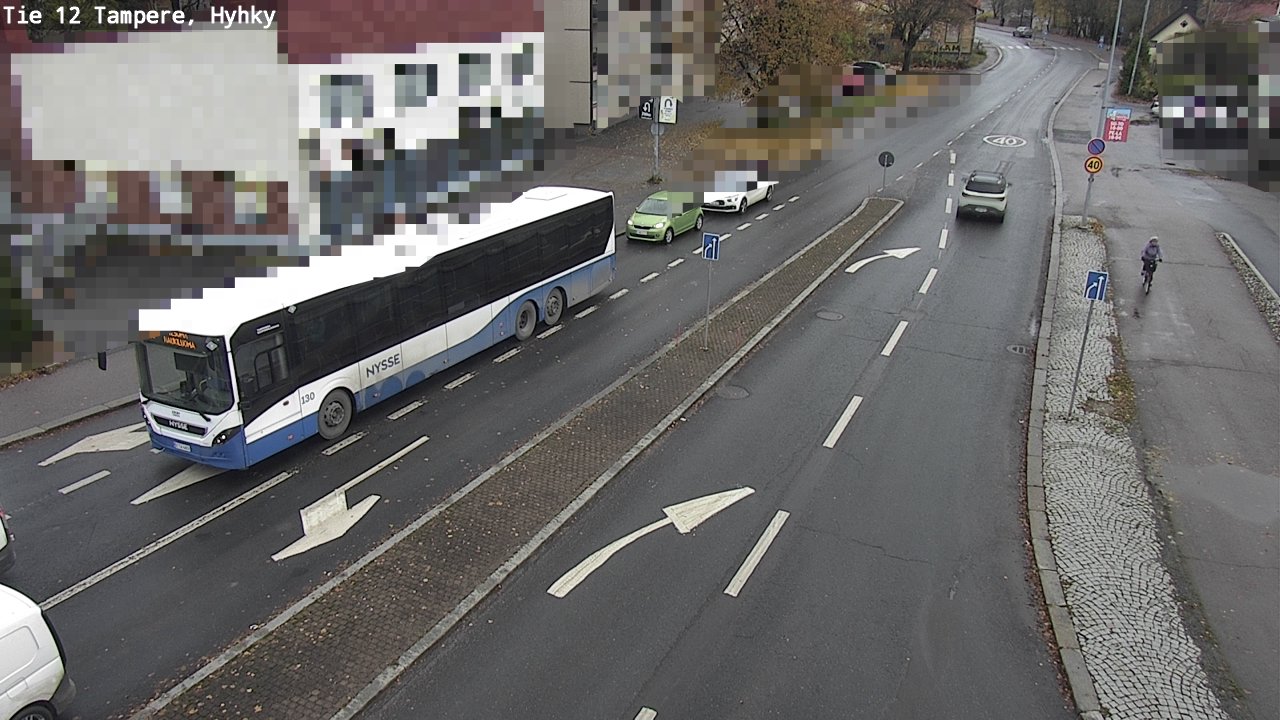 Kelikamerat Kuva Tie 12 Tampere, Hyhky, Tampere, Pirkanmaa