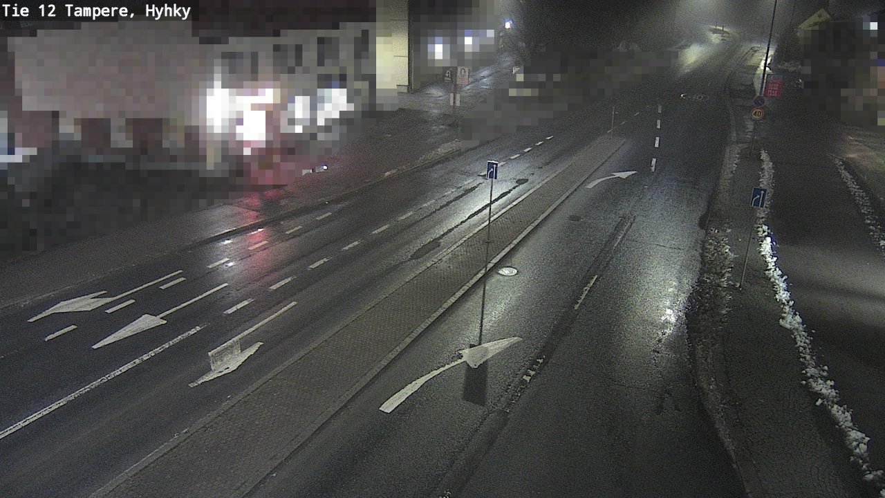 Weather Camera Image Road 12 Tampere, Hyhky, Tampere, Pirkanmaa