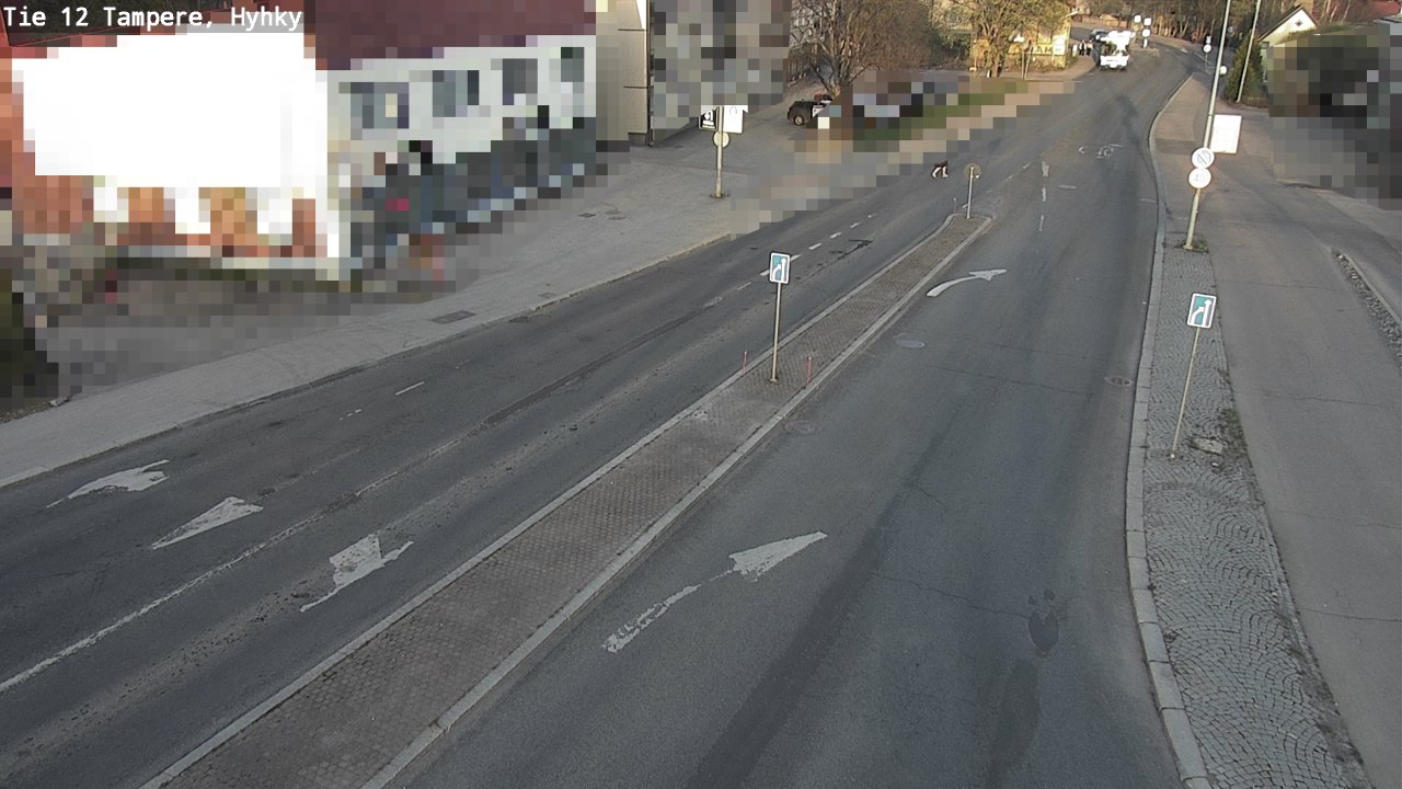 Weather Camera Image Väg 12 Tammerfors, Hyhky, Tampere, Pirkanmaa