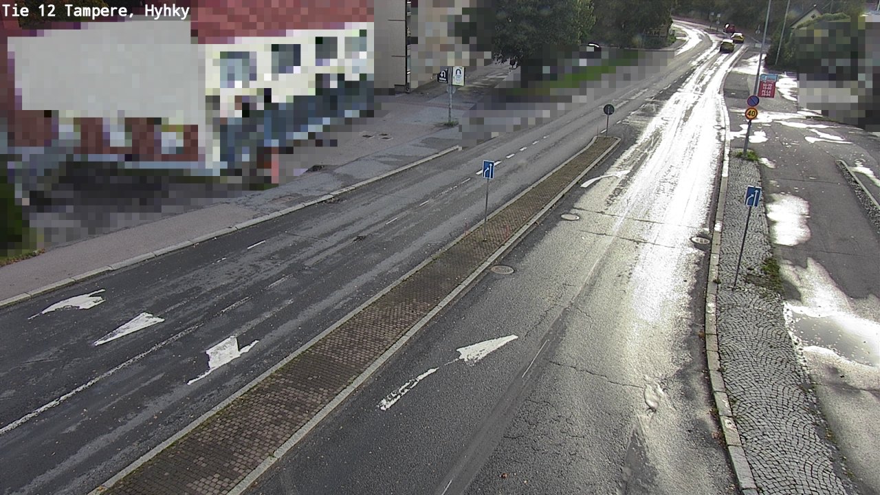 Weather Camera Image Road 12 Tampere, Hyhky, Tampere, Pirkanmaa