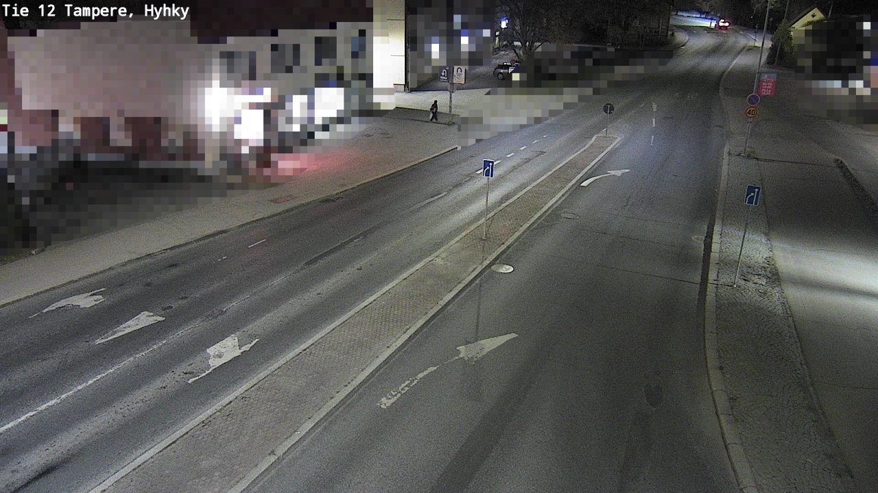 Weather Camera Image Road 12 Tampere, Hyhky, Tampere, Pirkanmaa
