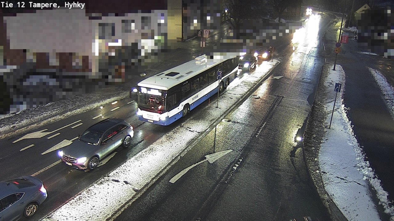 Weather Camera Image Väg 12 Tammerfors, Hyhky, Tampere, Pirkanmaa