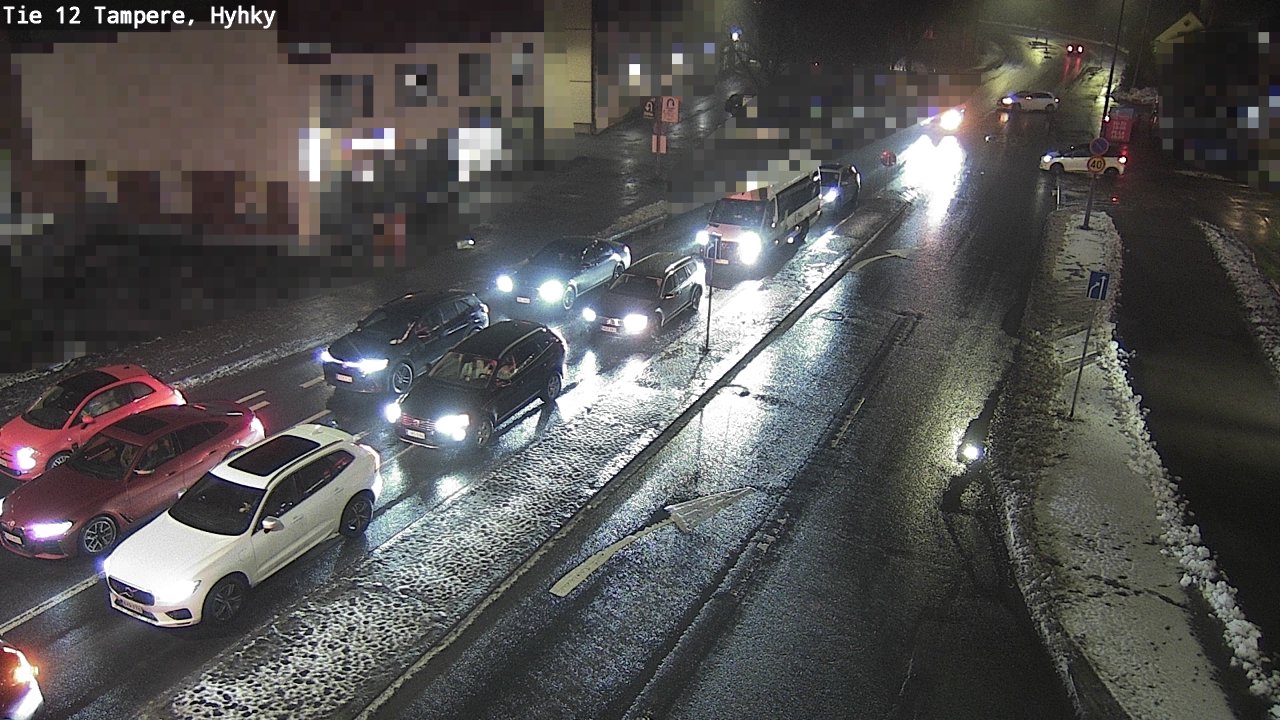 Weather Camera Image Väg 12 Tammerfors, Hyhky, Tampere, Pirkanmaa