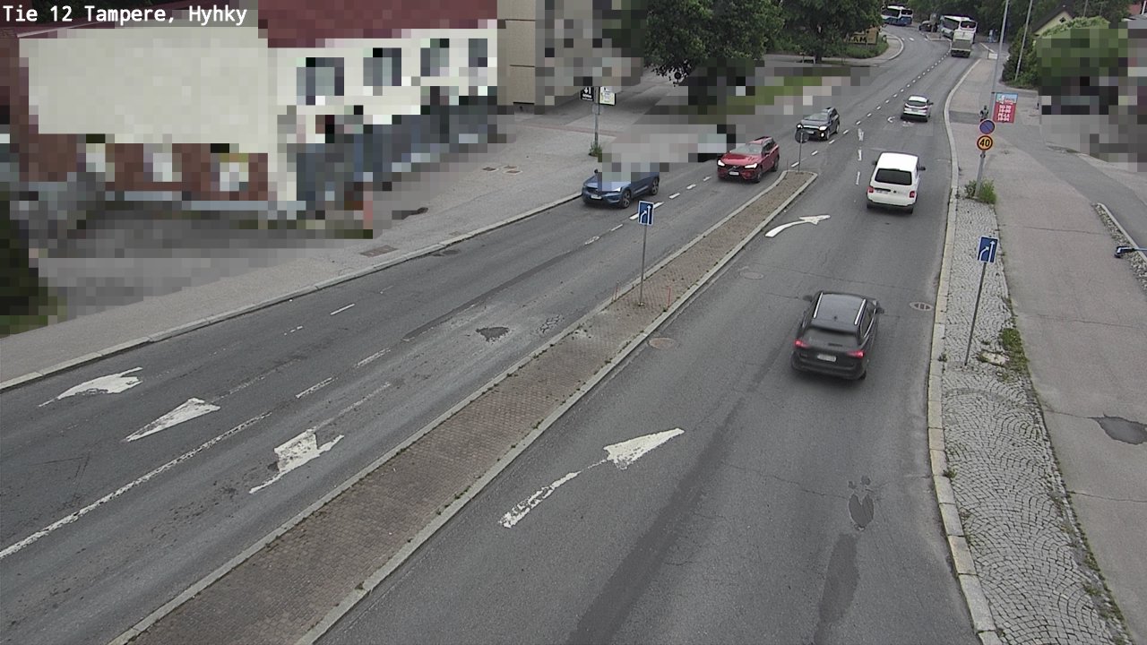 Weather Camera Image Väg 12 Tammerfors, Hyhky, Tampere, Pirkanmaa
