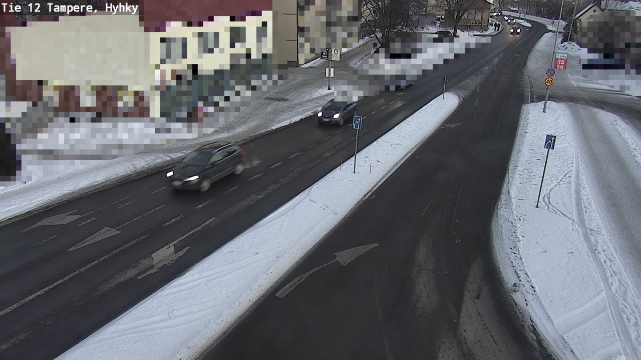Weather Camera Image Road 12 Tampere, Hyhky, Tampere, Pirkanmaa
